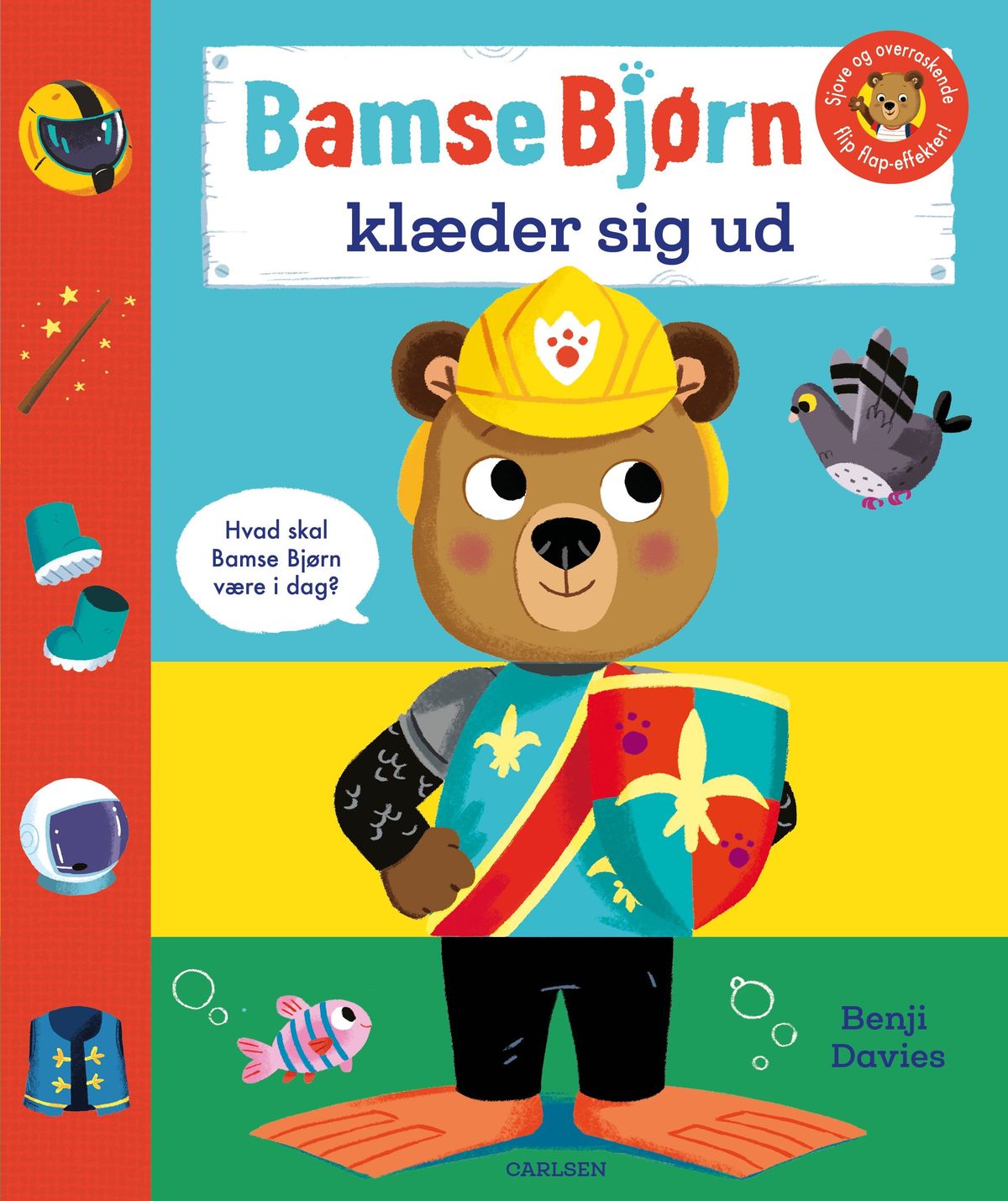 Bamse Bjørn klæder sig ud