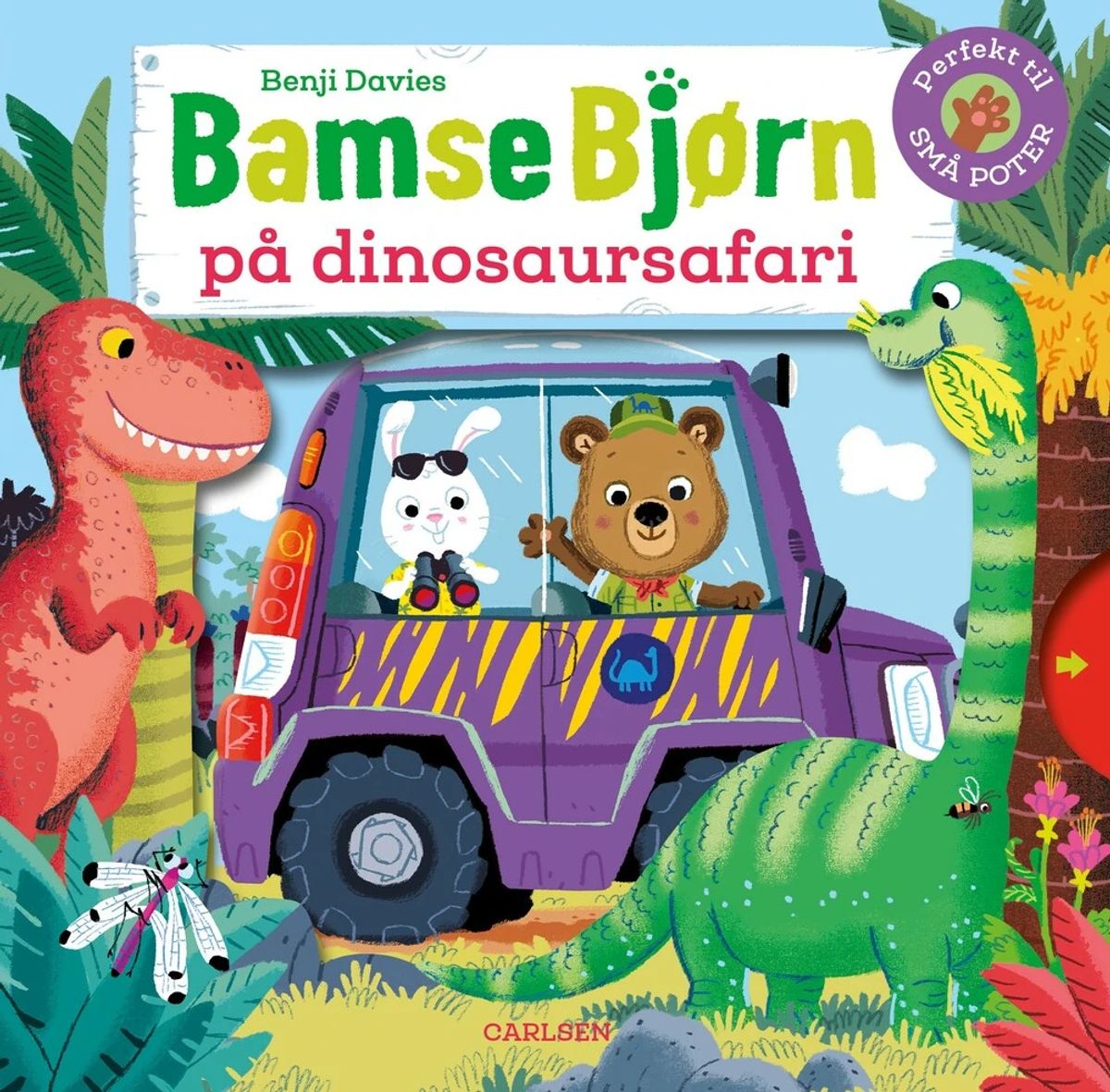 Bamse Bjørn på dinosaursafari