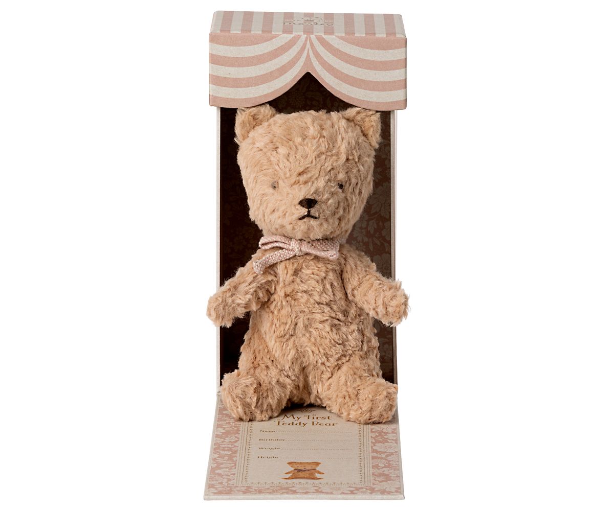 Bamse i æske - my first teddy (One size)