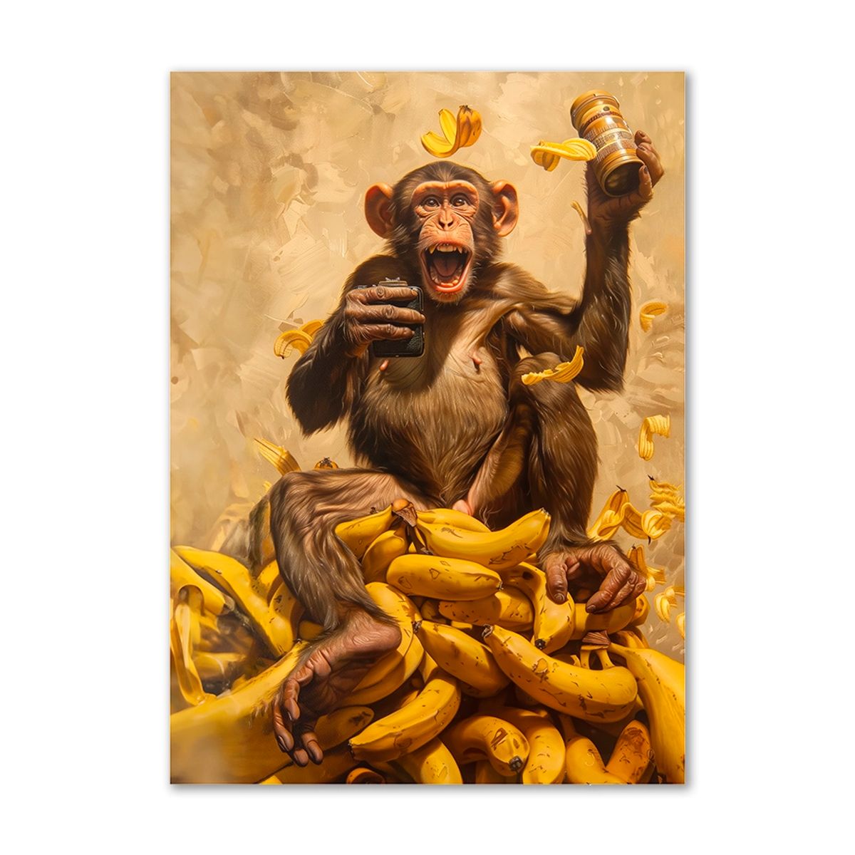 Banana Bonanza - 100x140 cm. - Ingen