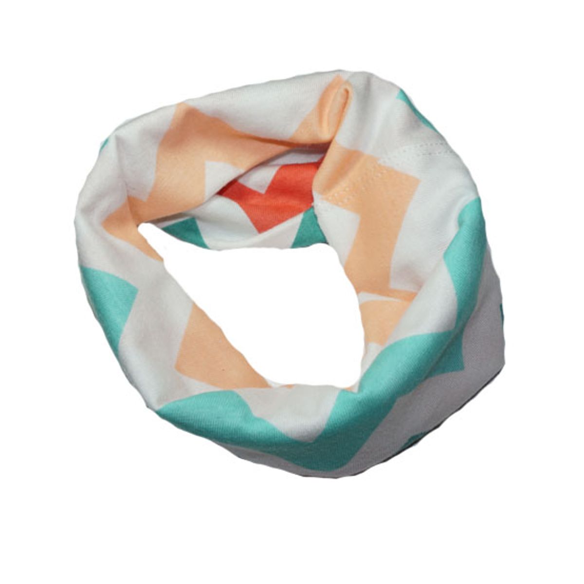 Bandana til hund - pastel striber-L