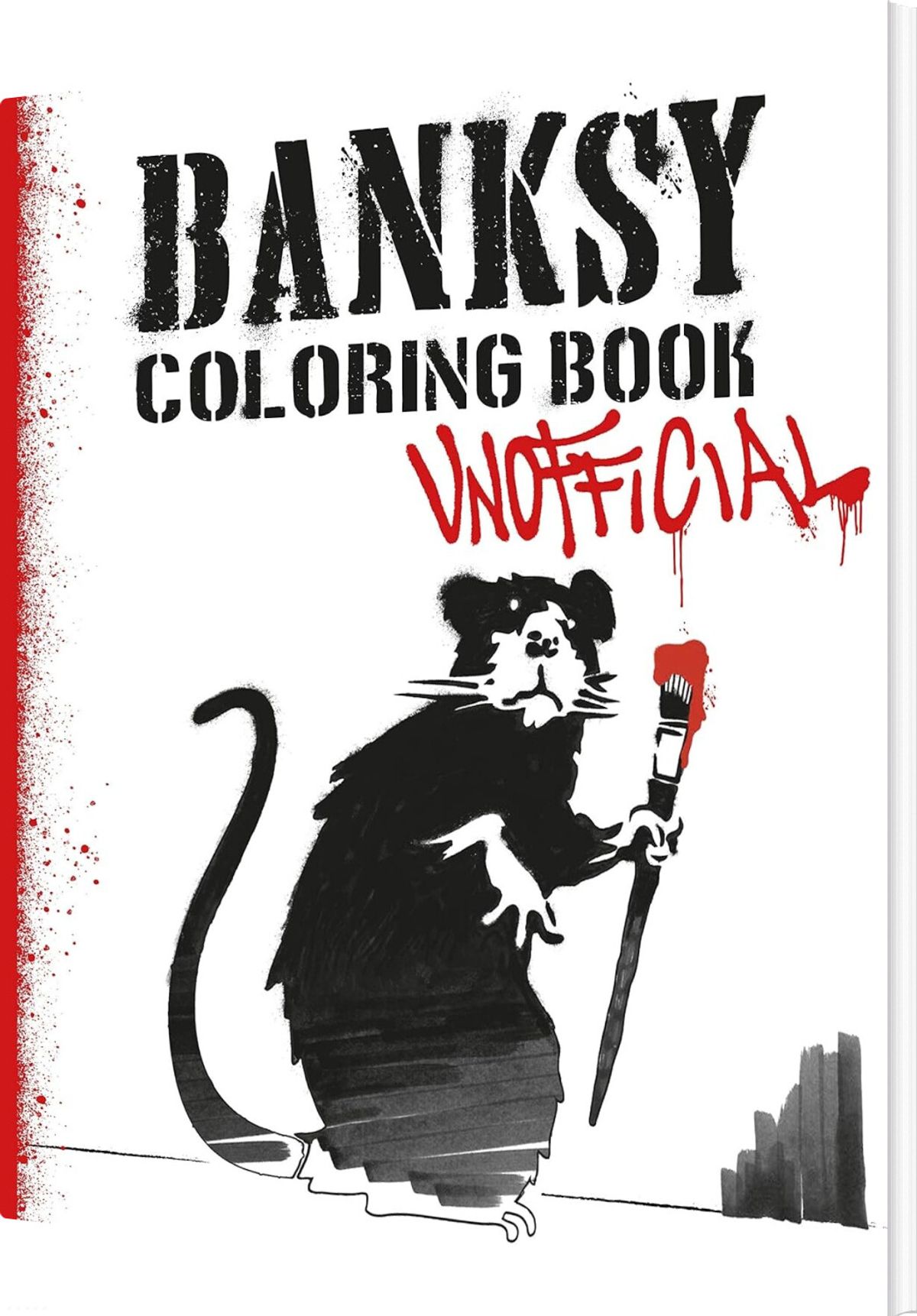 Banksy Coloring Book : Unofficial - Magnus Frederiksen - English Book