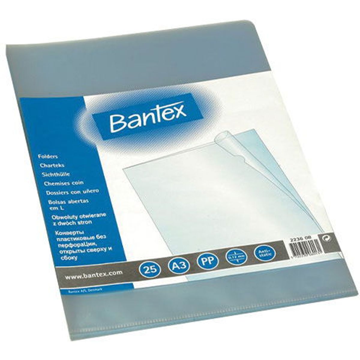 Bantex plastlomme A3 120 my klar TopHojre