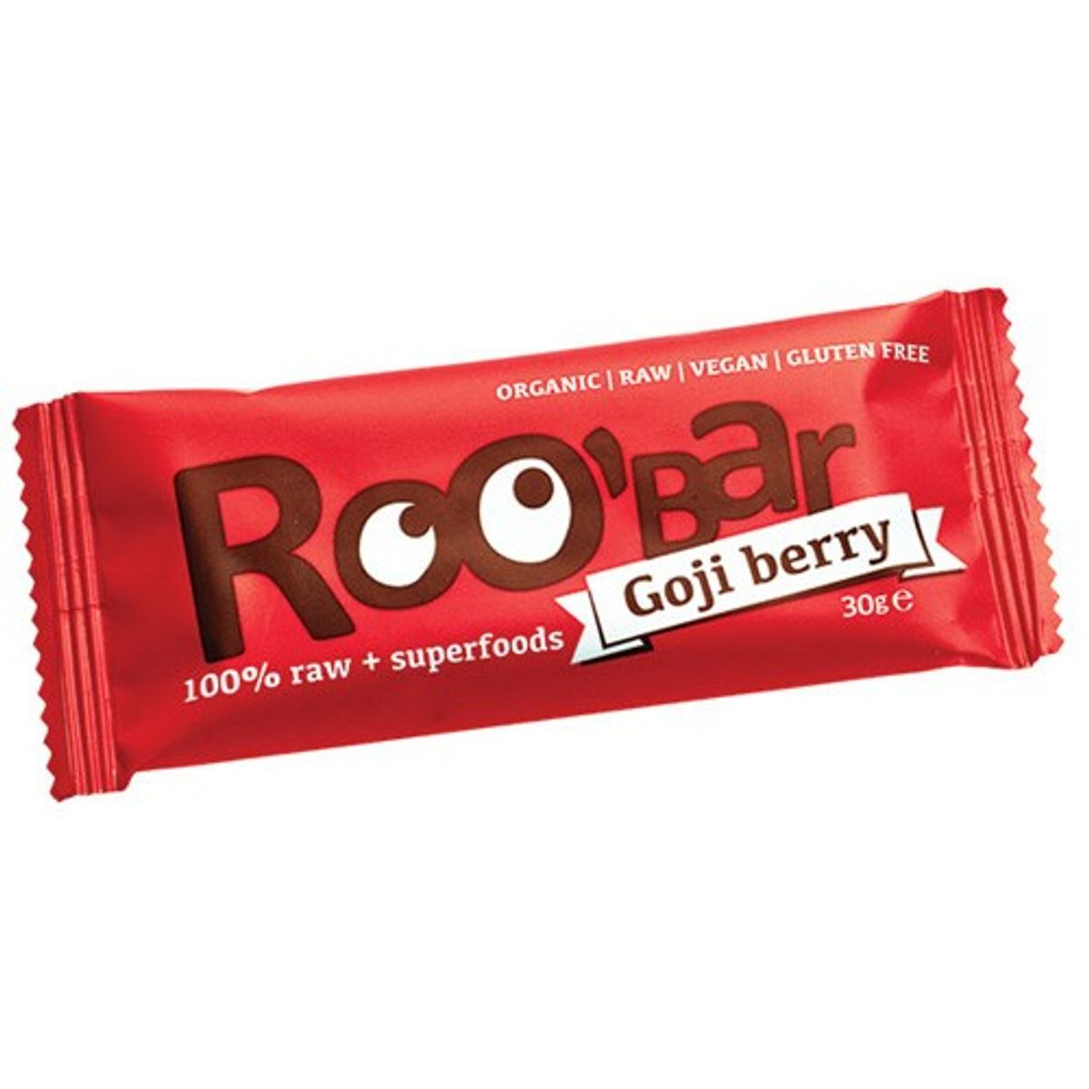 Bar gojibær Økologisk - 30 gram - Roobar