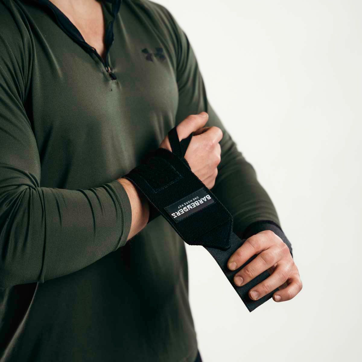 Barbenders Wrist Wraps (14") - Black