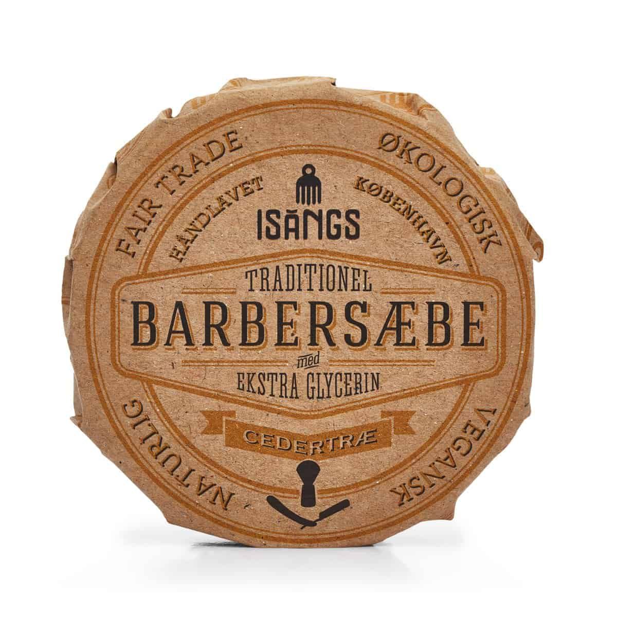 Barbersæbe - Cedertræ - 70 g