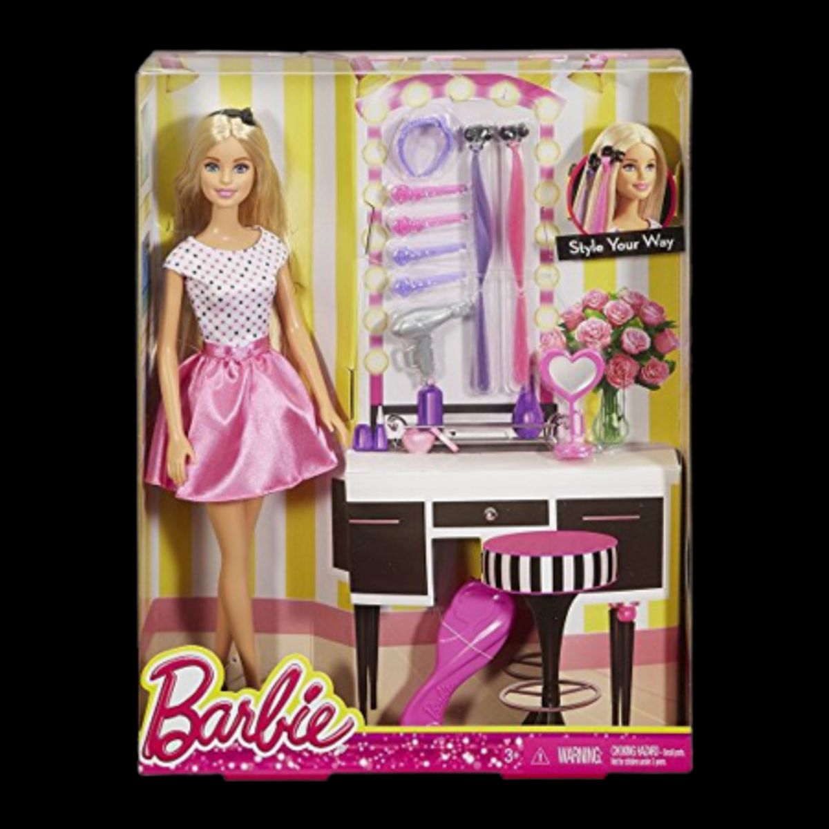 Barbie Barbiedukke Med Hair Accessories