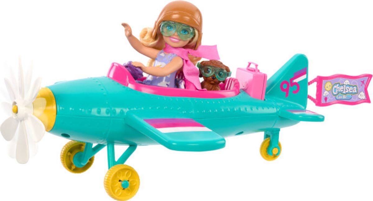 Barbie - Chelsea Can Be - Fly Og Dukke Legesæt