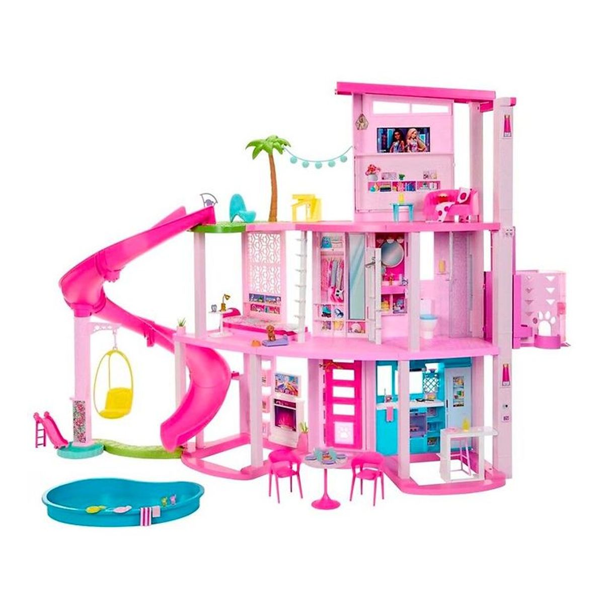 Barbie Dukkehus - 114x154 cm - Dreamhouse 2023