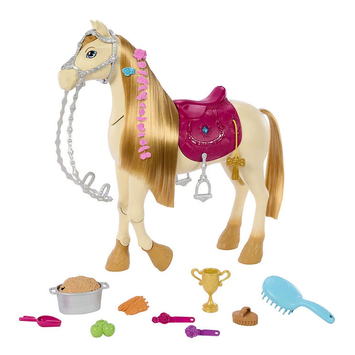 Barbie Hest m. Lyd - 30 cm - Great Chase Feature Horse