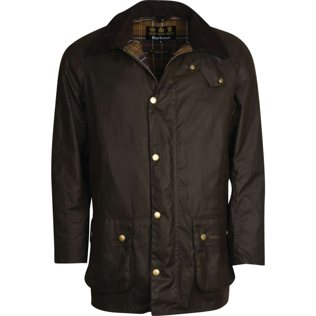 Barbour Beausby Voksjakke oliven