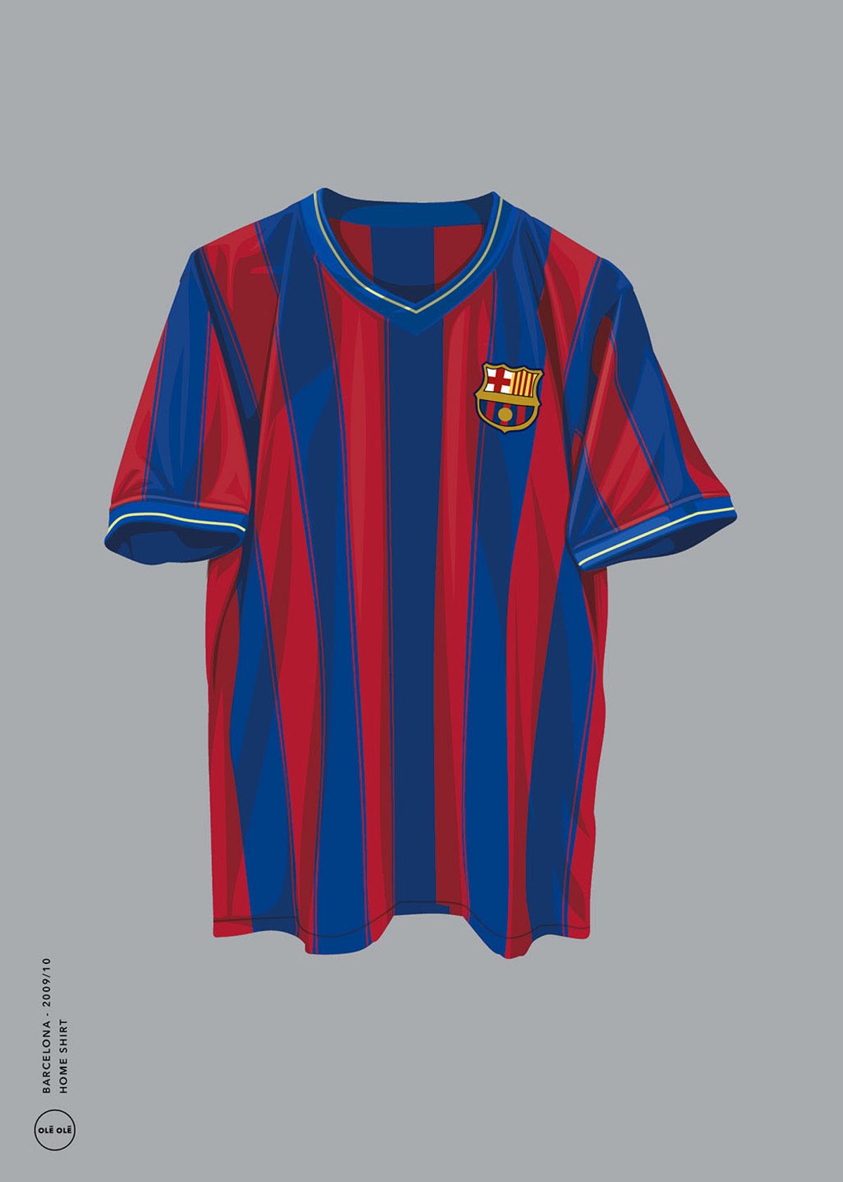 Barcelona - Home Shirt 2009/10 af Ol? Ol?