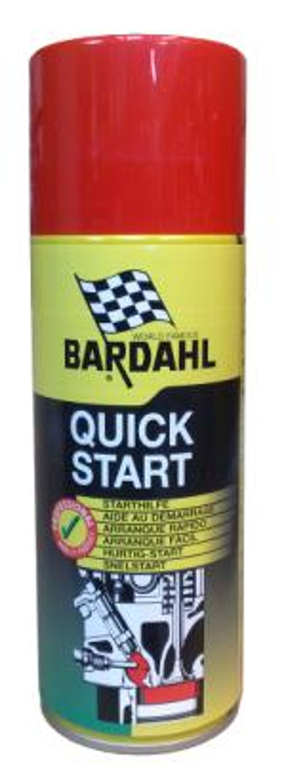 Bardahl Quick Start - Startgas 400 ml.