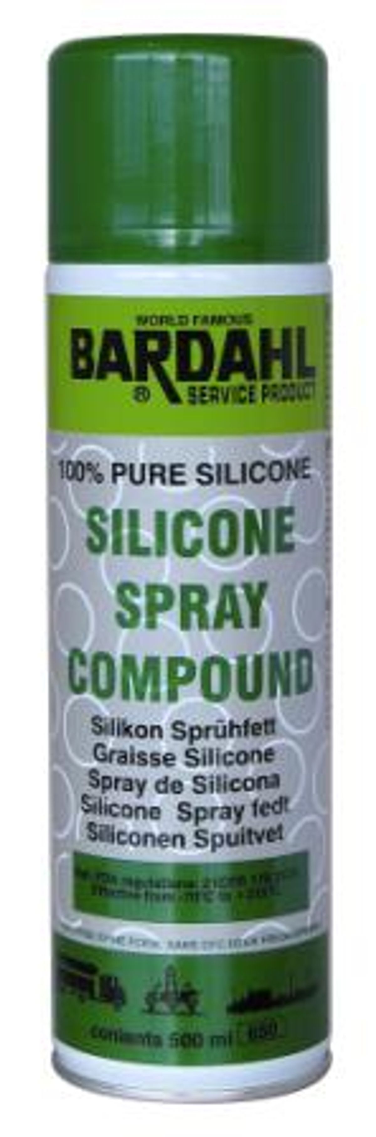 Bardahl Siliconefedt spray - 500 ml.