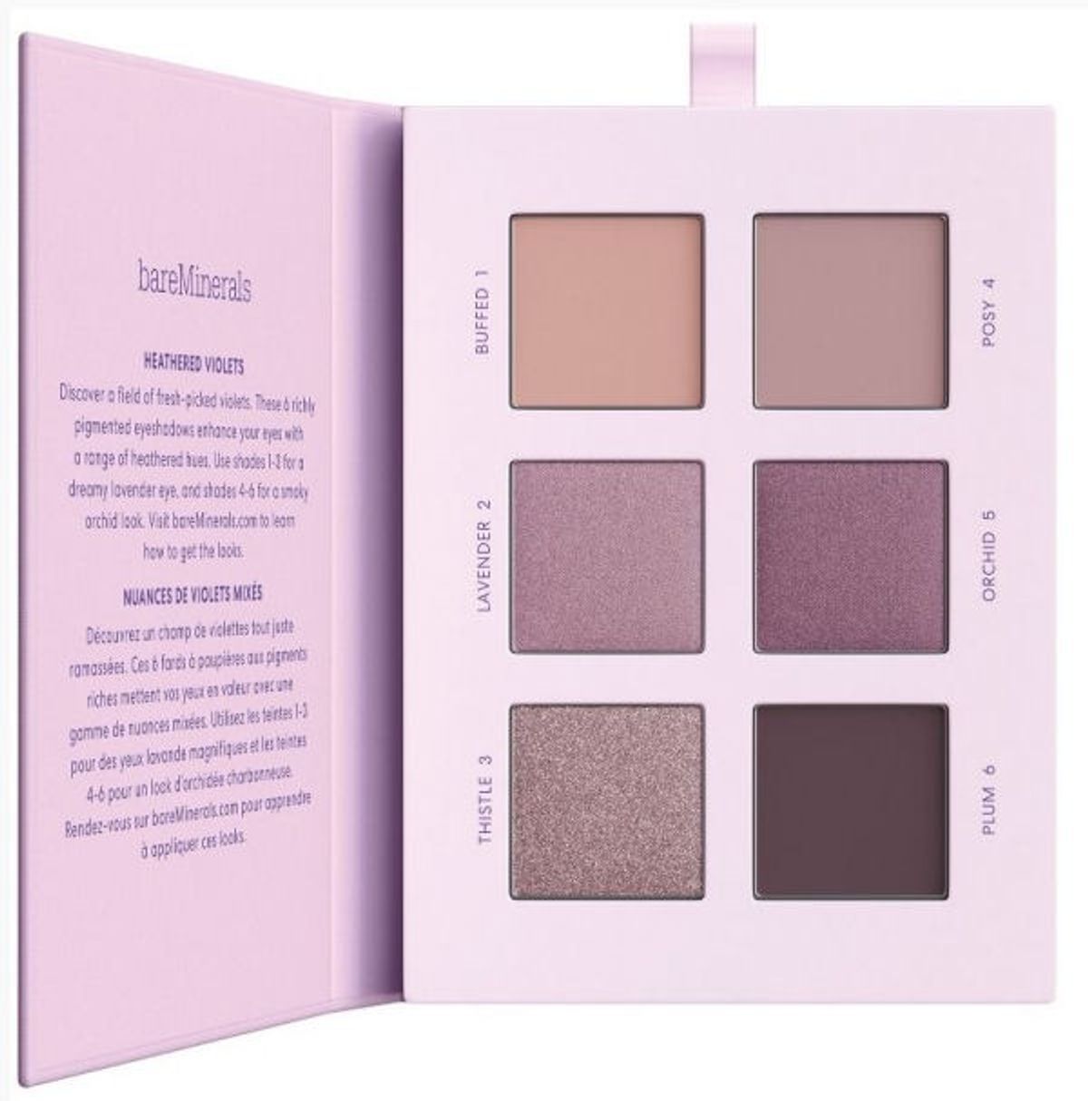 Bareminerals mineralist eyeshadow palette heathered