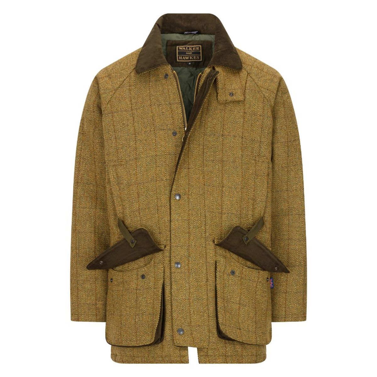 Barlaston Tweed Country Jacket, lys salvie - XS