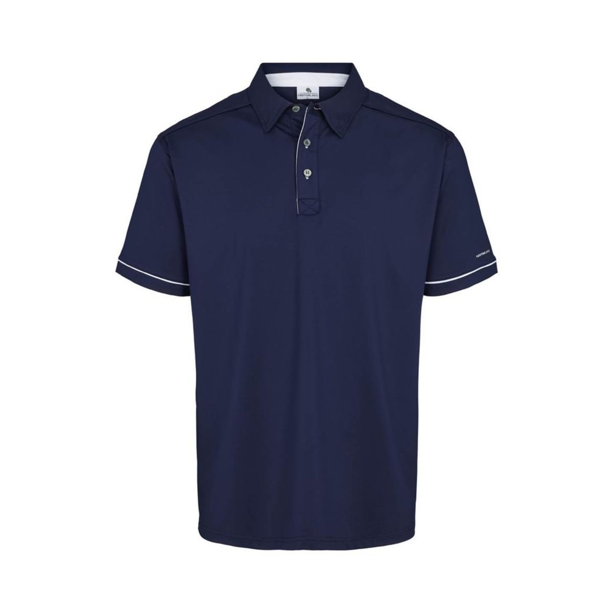 Barley Polo Navy/white S