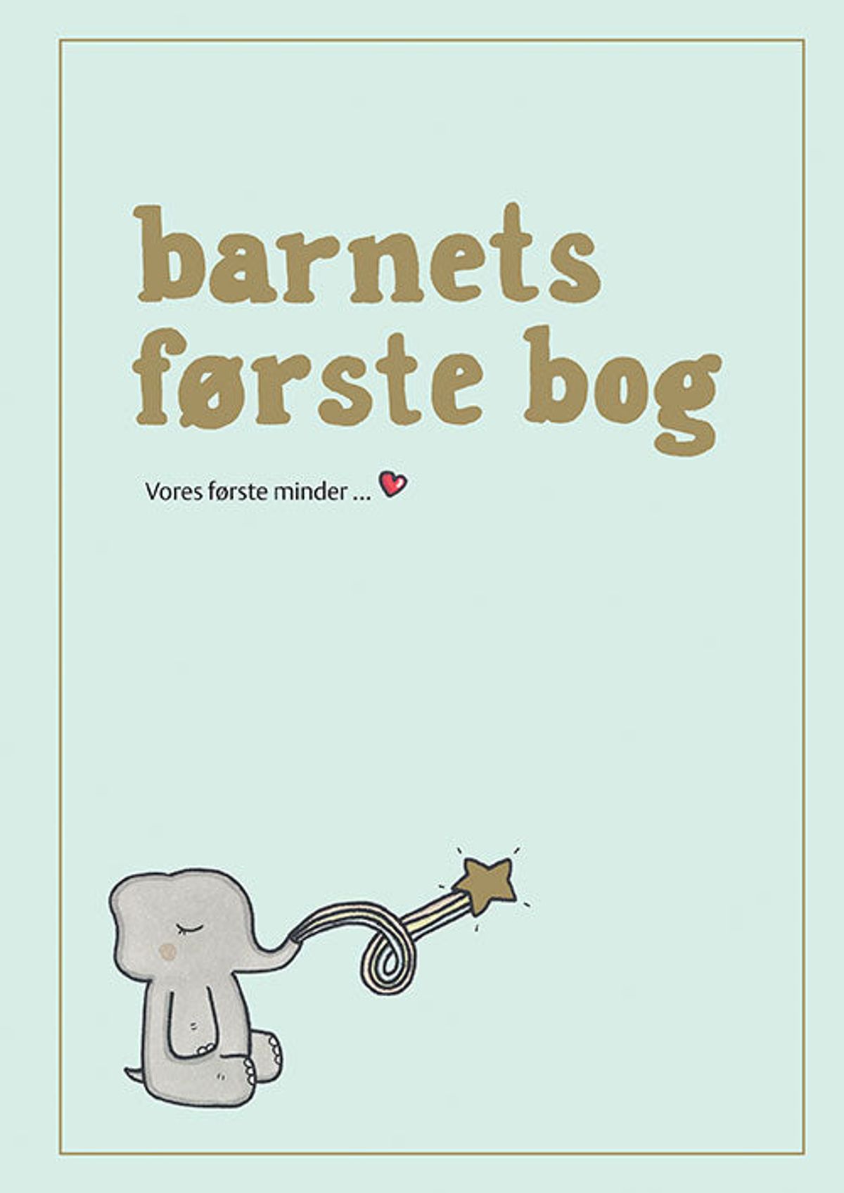 Barnets første bog - GRØN