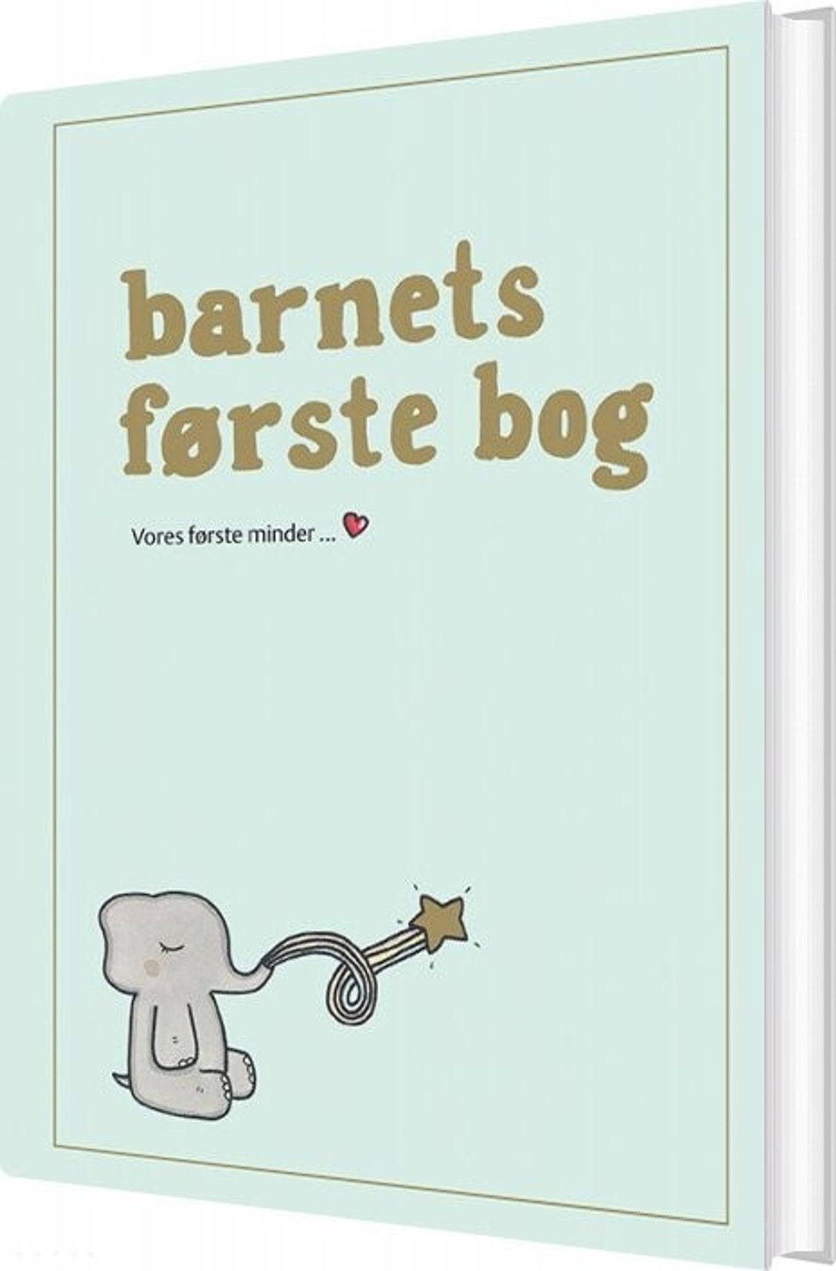 Barnets Første Bog - Grøn - Simone Thorup Eriksen - Bog