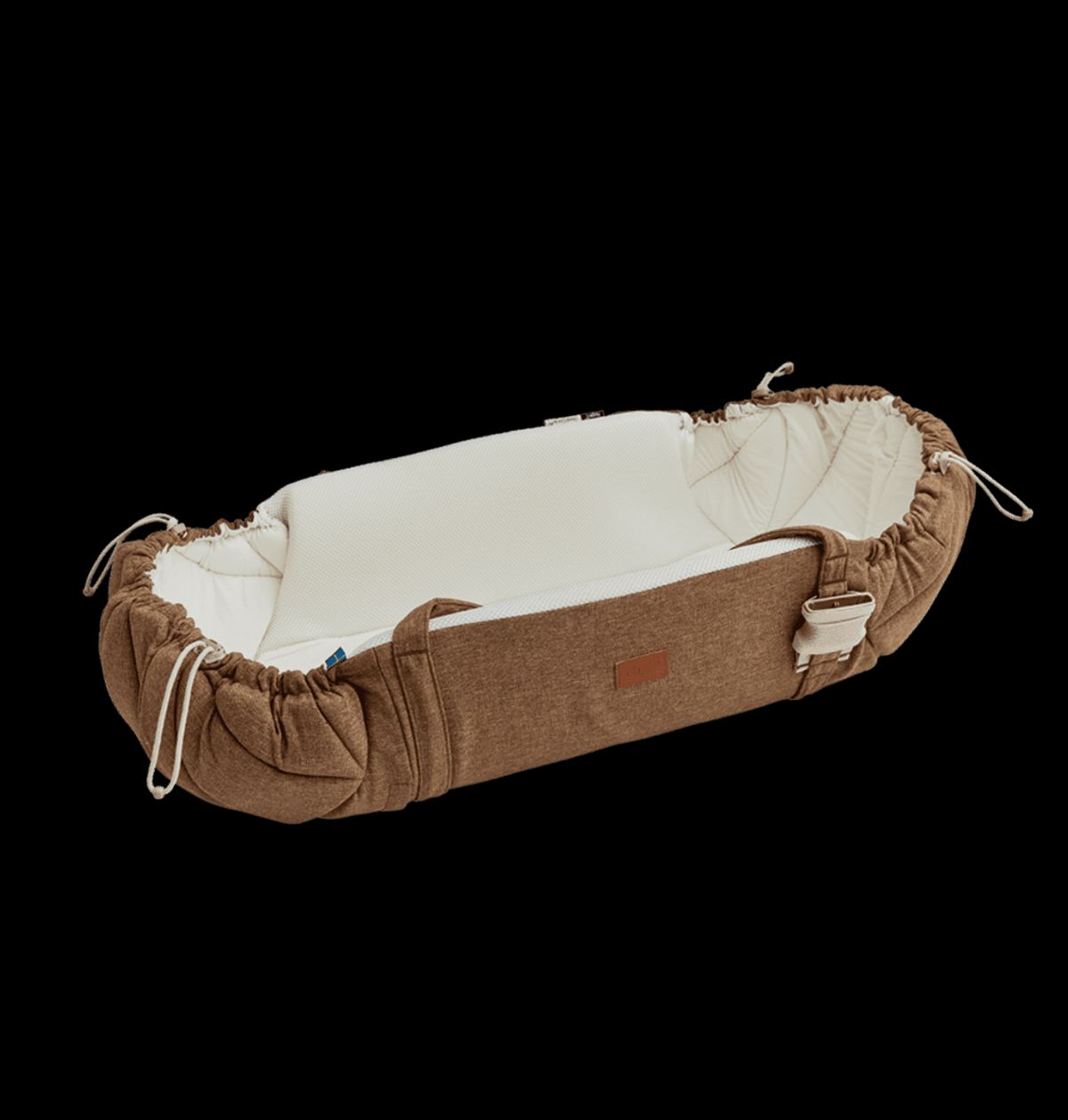 Barnevognspakke m. Najell Sleepcarrier - Coconut Brown