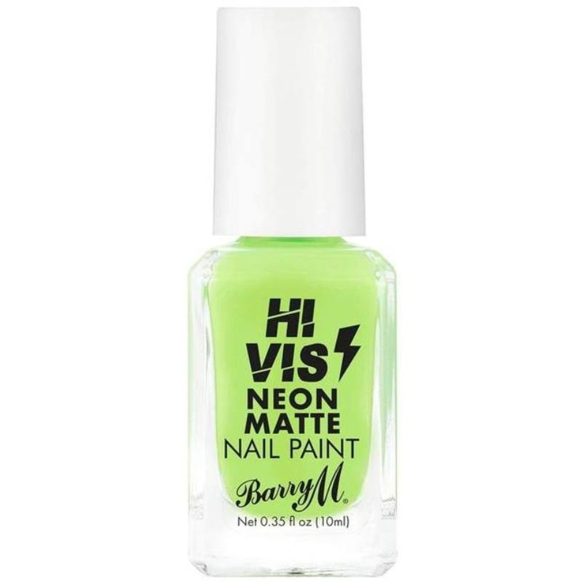 Barry M Hi Vis Neon Matte Nail Paint 10 ml - Lime Spark