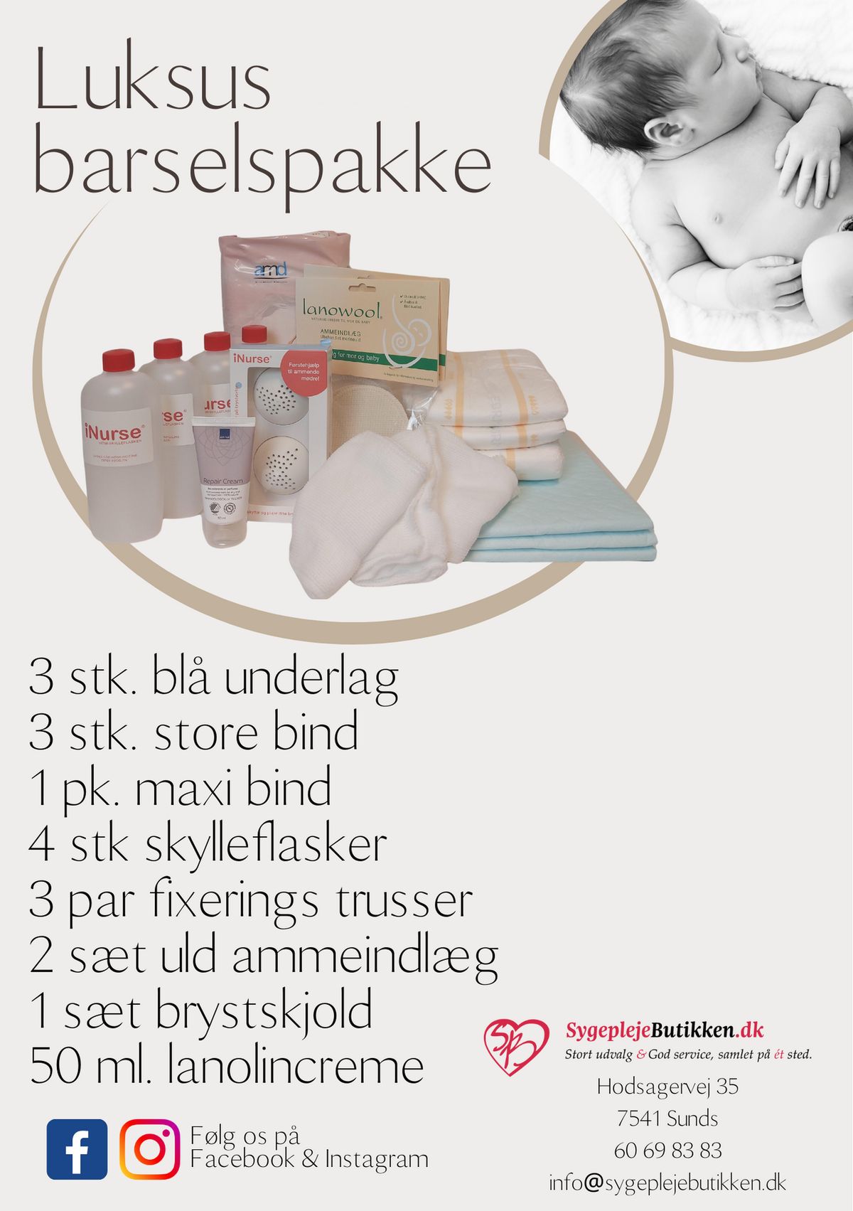 Barselspakke Luksus