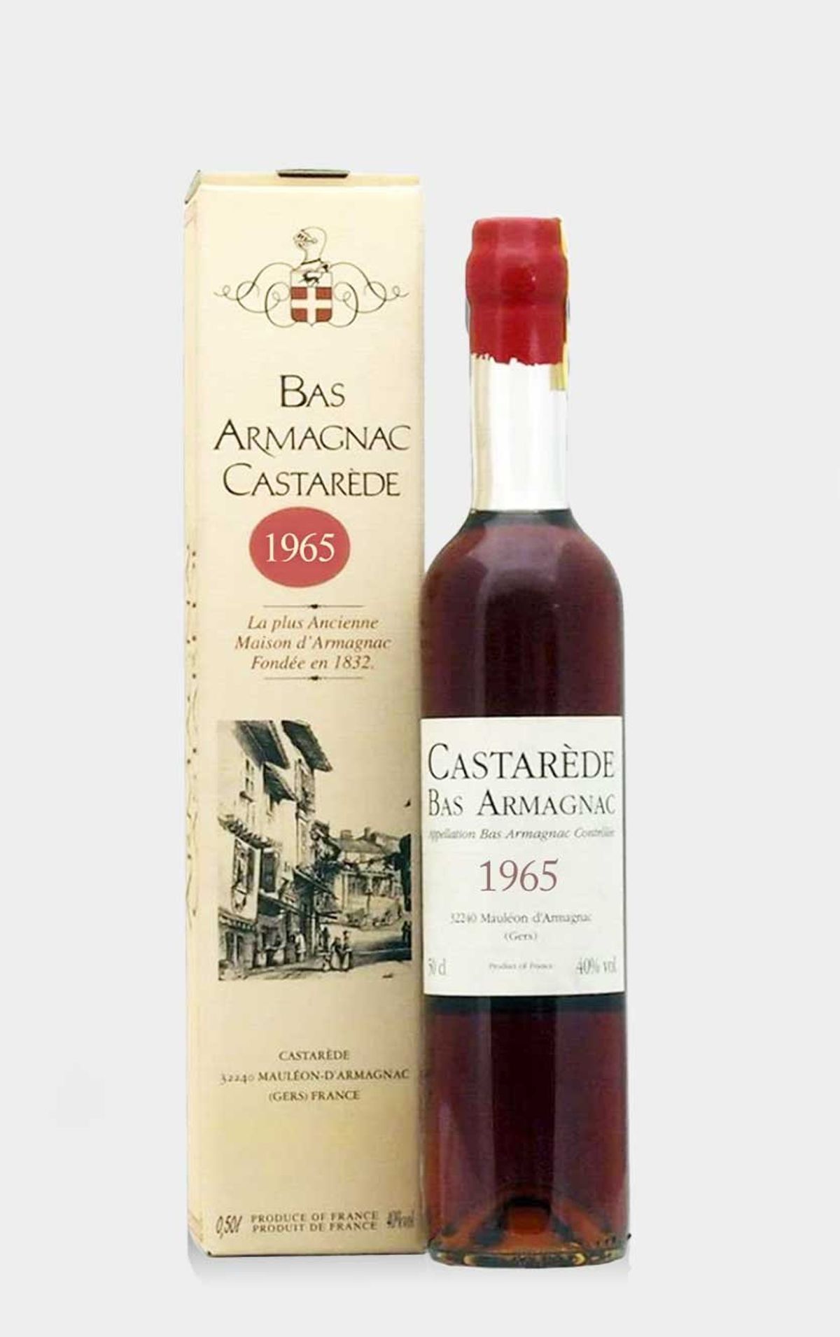 Bas Armagnac Castarede 1965 Vintage 50 cl