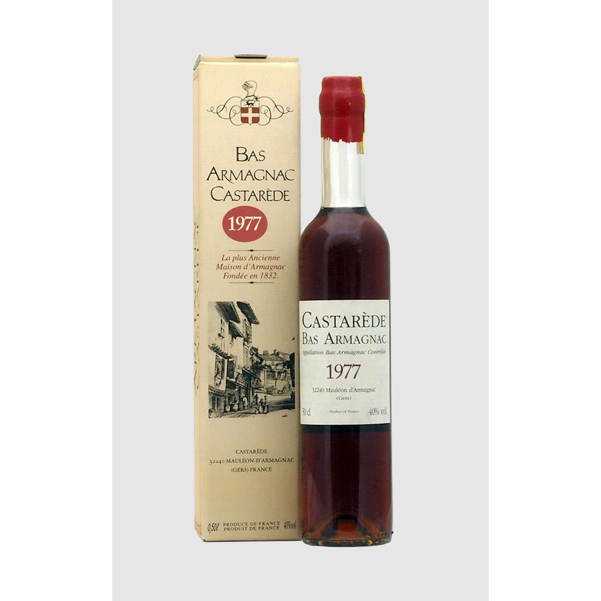 Bas Armagnac Castarede 1977 Vintage 50 cl