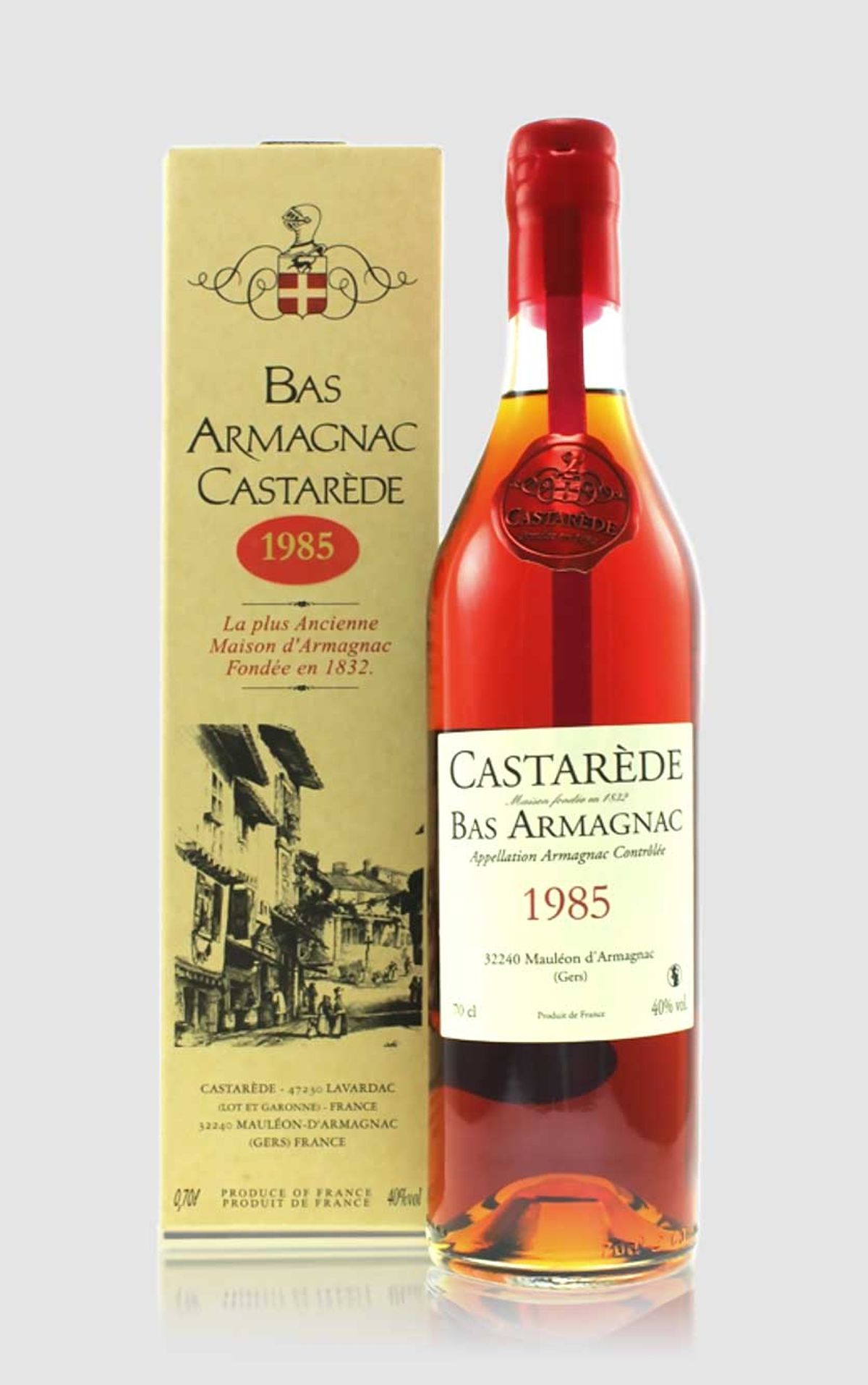 Bas Armagnac Castarede 1985 50 cl