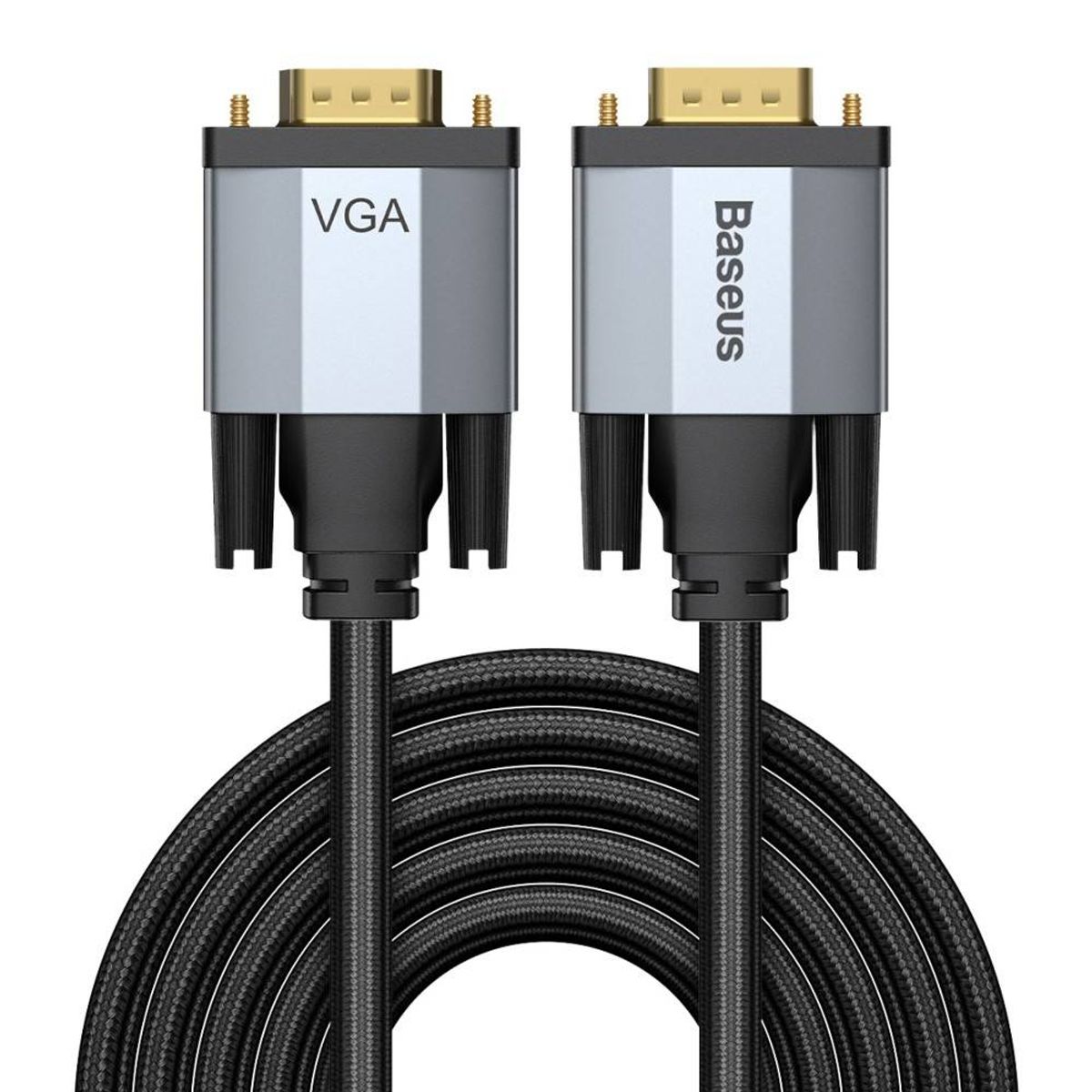 BASEUS Enjoyment - VGA til VGA kabel adapter 3m - 1080p - Mørkegrå