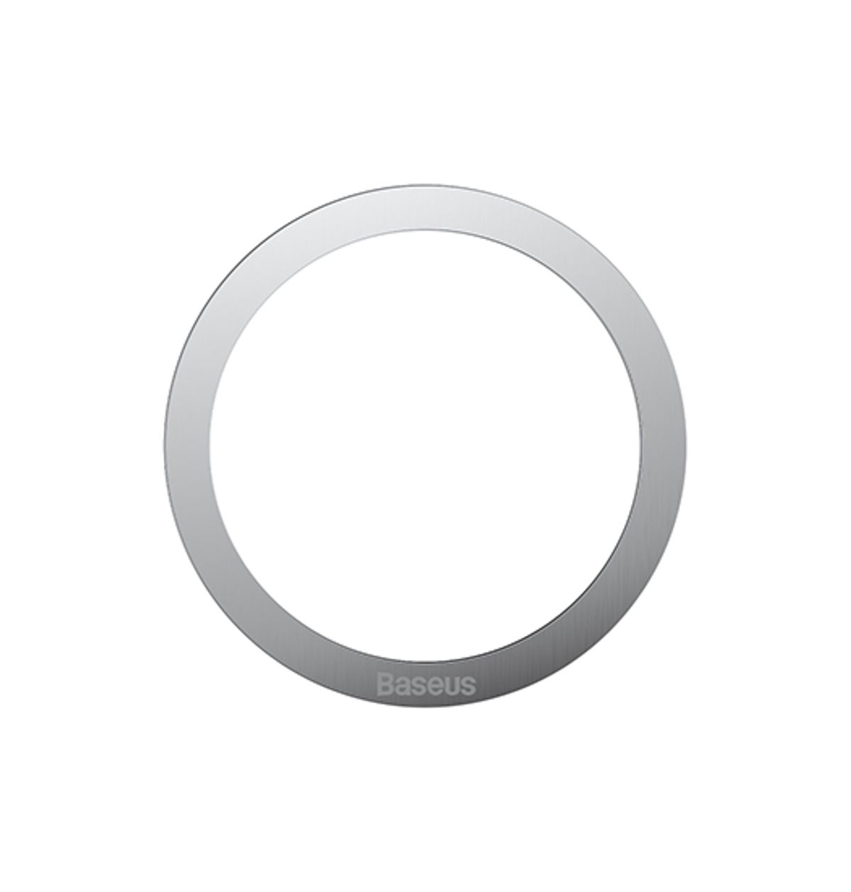 BASEUS&trade; | Klistermærke Magnet - MagSafe Ring - Sølv - 2 Stk.