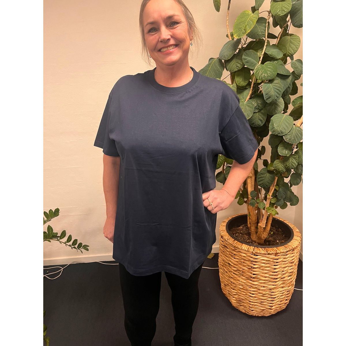 Basic T-Shirt - 6XL / Marineblå