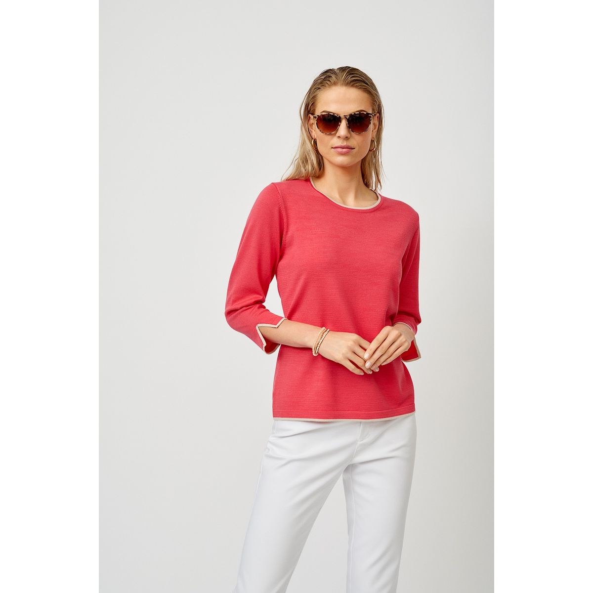 Basic Viscose Knit with Edge