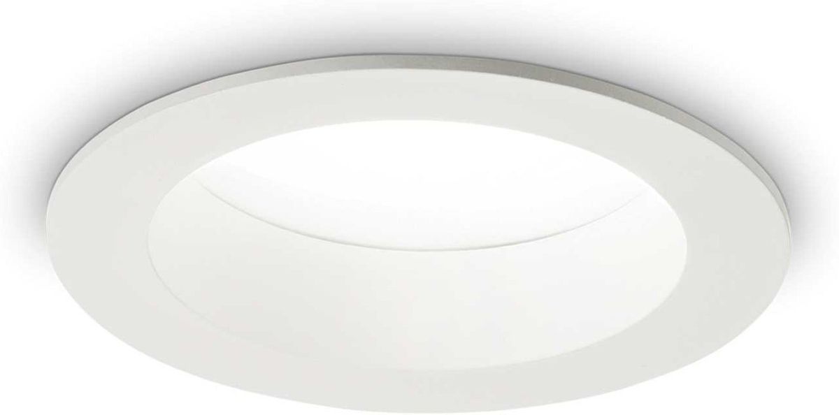 Basic Wide, Indbygningslampe, 10W, LED, 1100 lumen/4000 kelvin, aluminium, metal, Ø103xH58mm