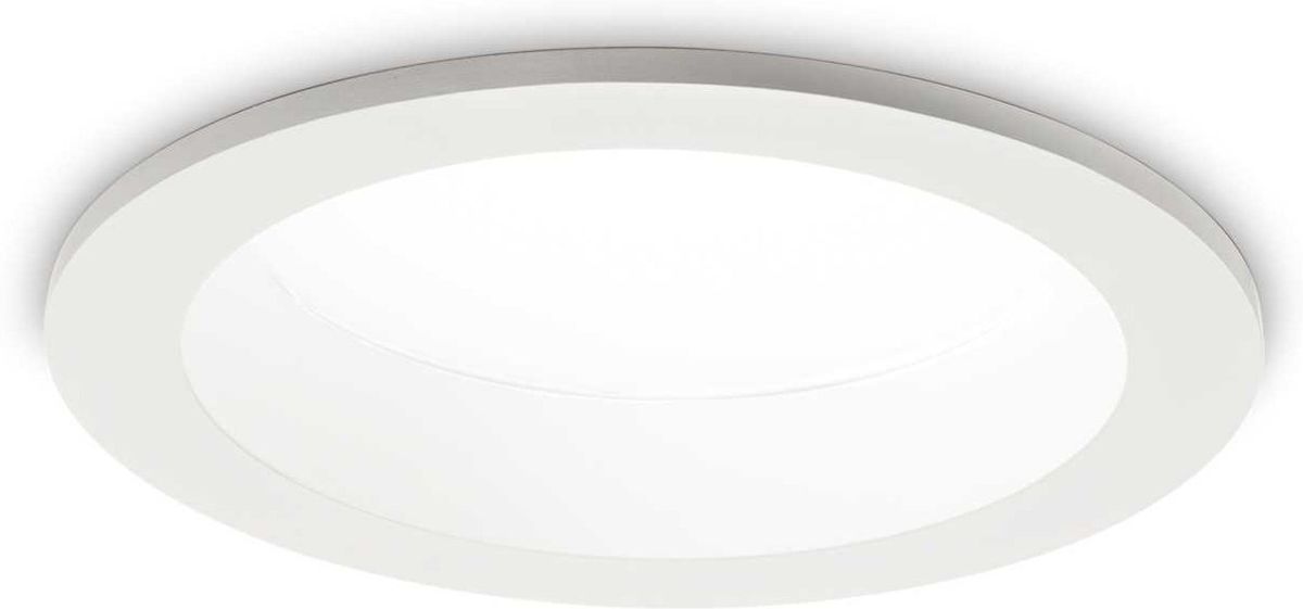 Basic Wide, Indbygningslampe, 20W, LED, 1900 lumen/3000 kelvin, aluminium, metal, Ø144xH71mm