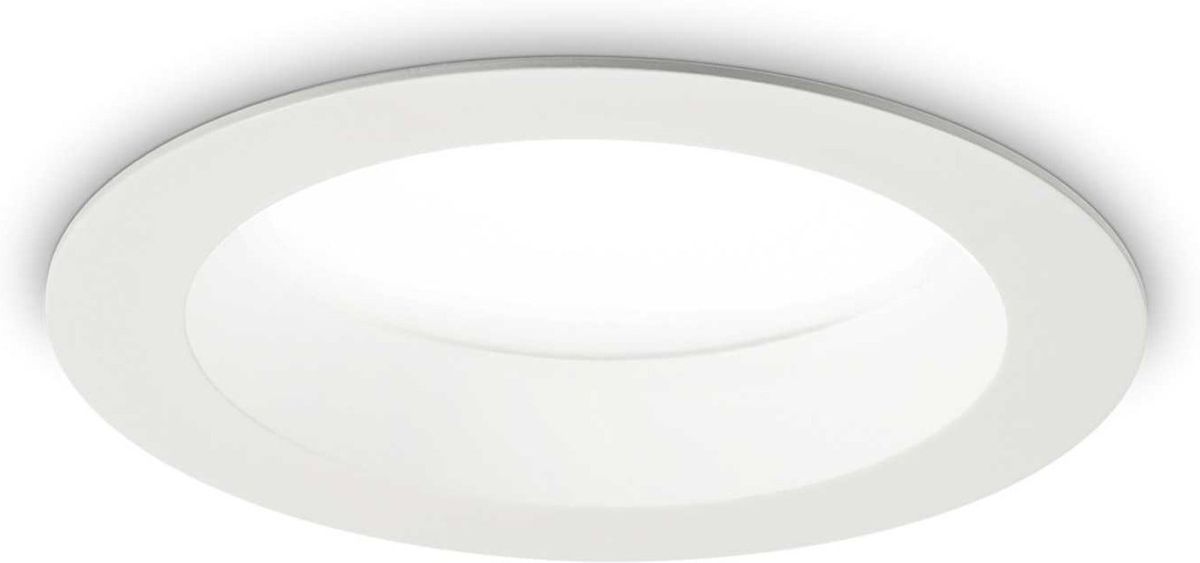 Basic Wide, Indbygningslampe, 20W, LED, 2100 lumen/4000 kelvin, aluminium, metal, Ø144xH71mm