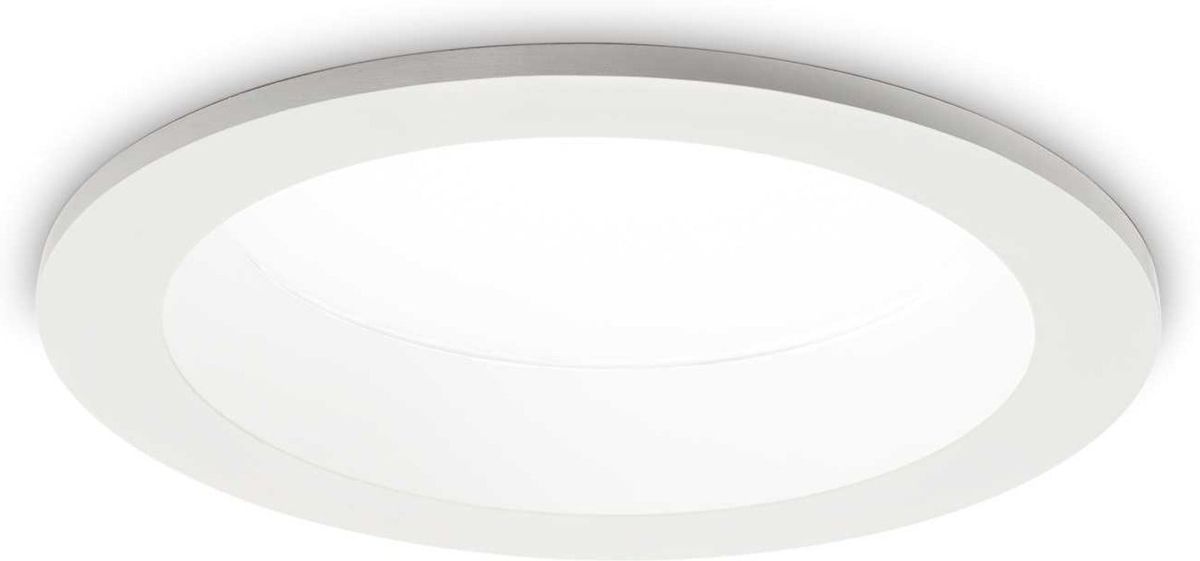 Basic Wide, Indbygningslampe, 30W, LED, 2900 lumen/3000 kelvin, aluminium, metal, Ø183xH80mm