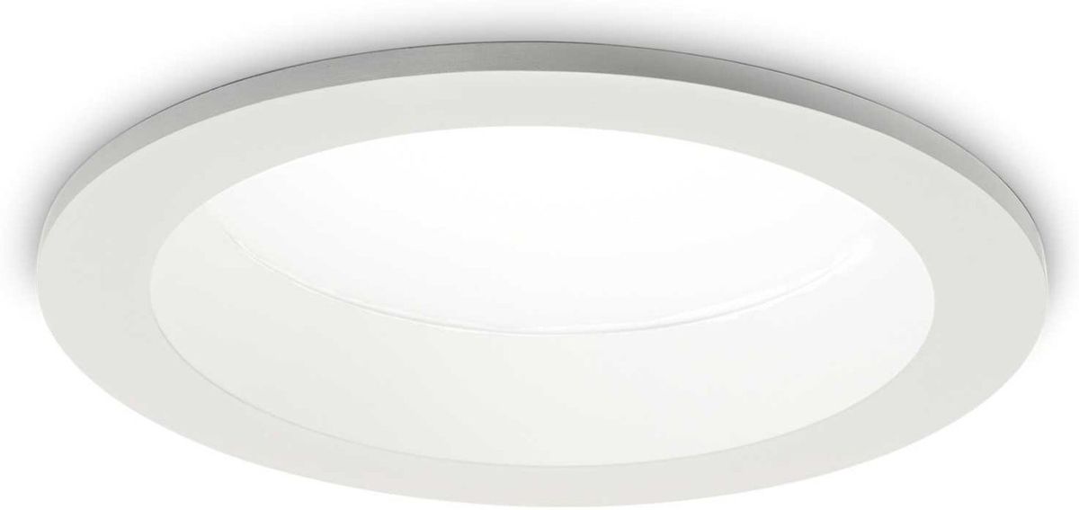 Basic Wide, Indbygningslampe, 30W, LED, 3150 lumen/4000 kelvin, aluminium, metal, Ø183xH80mm