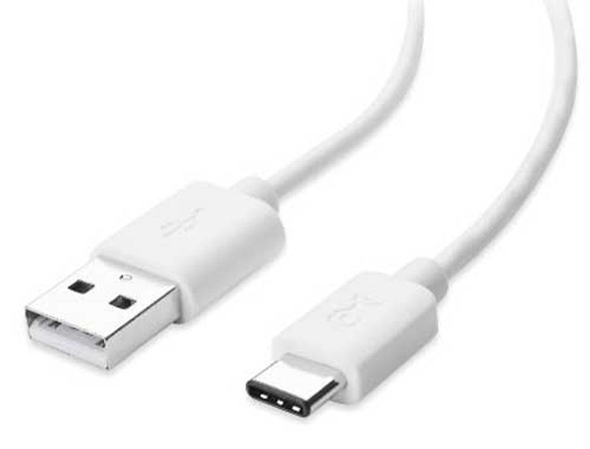 BasicPlus USB-A Til USB-C 1 Meter Kabel