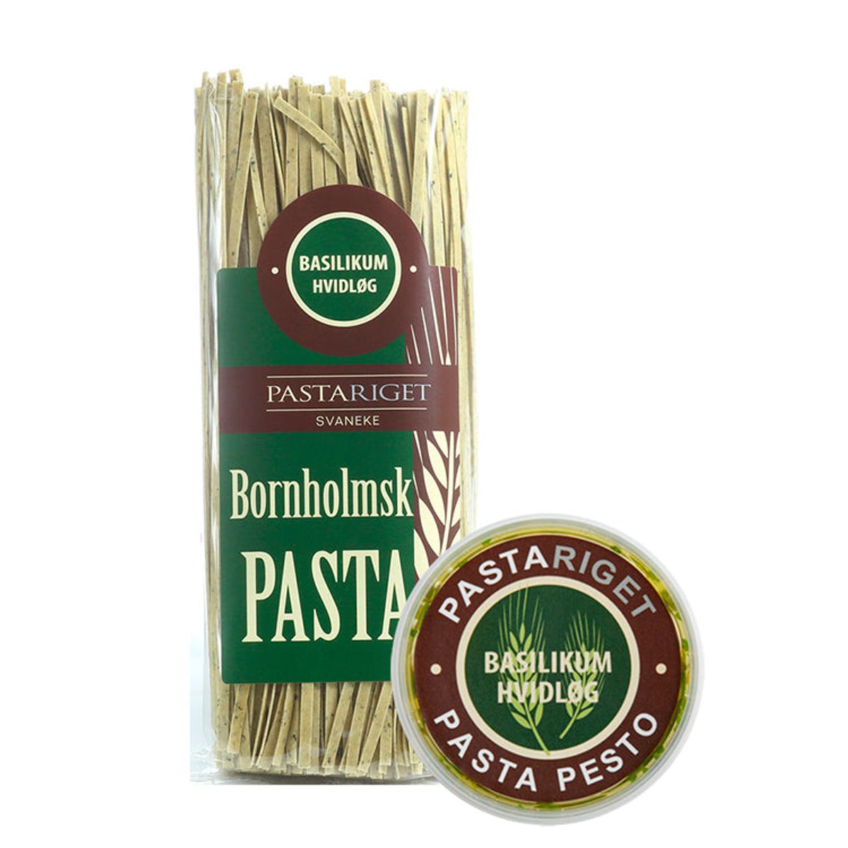 Basilikum Hvidløgs Pasta & Pesto, Pastariget Bornholm