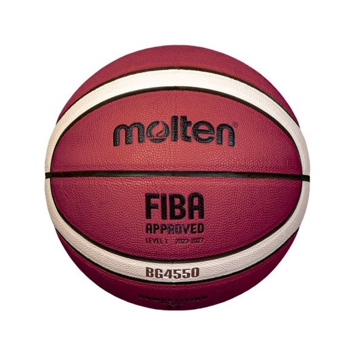 Basketball Ball Competition Molten B6g4550 Fiba Synth. Leather Size 6