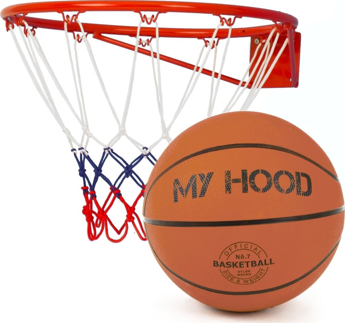 Basketball / Basket Ball Ring Og Bold - My Hood