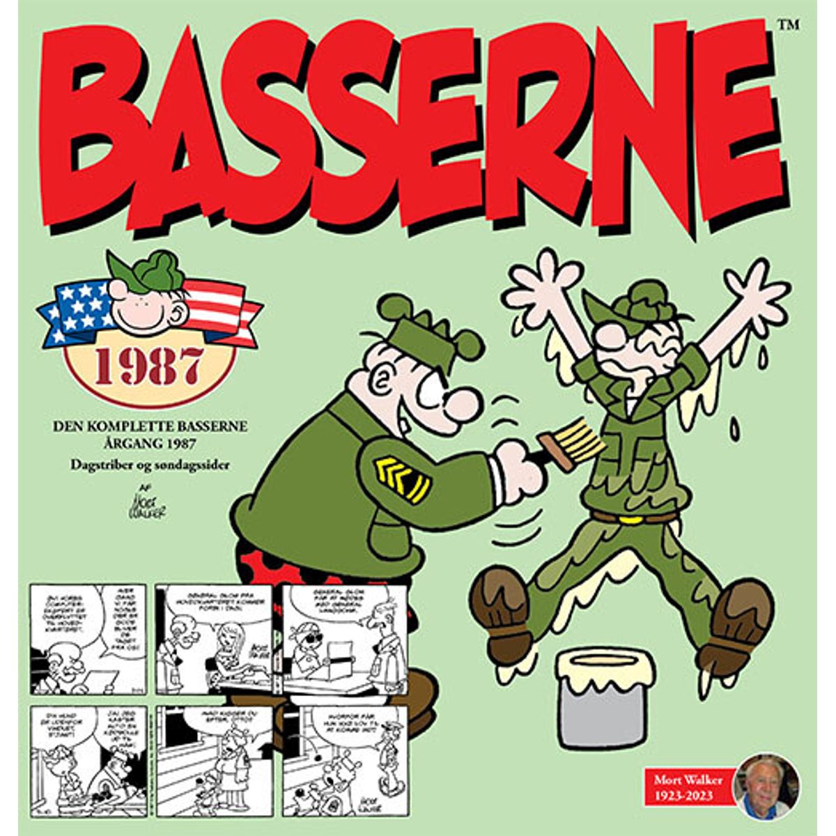 Basserne 1987 - Mort Walker - Tegneserie