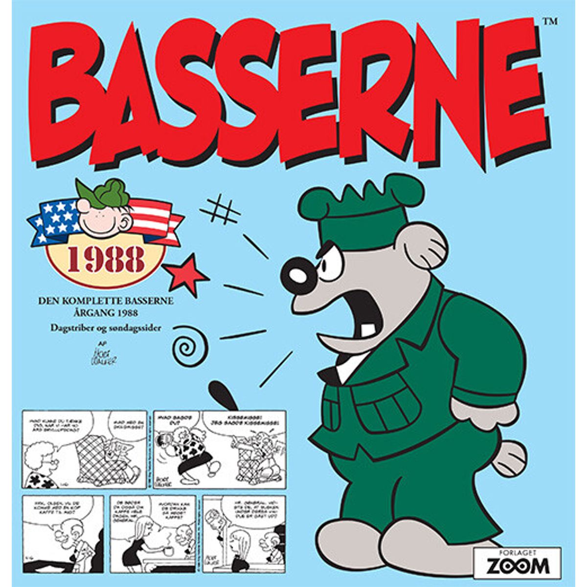 Basserne 1988 - Mort Walker - Tegneserie