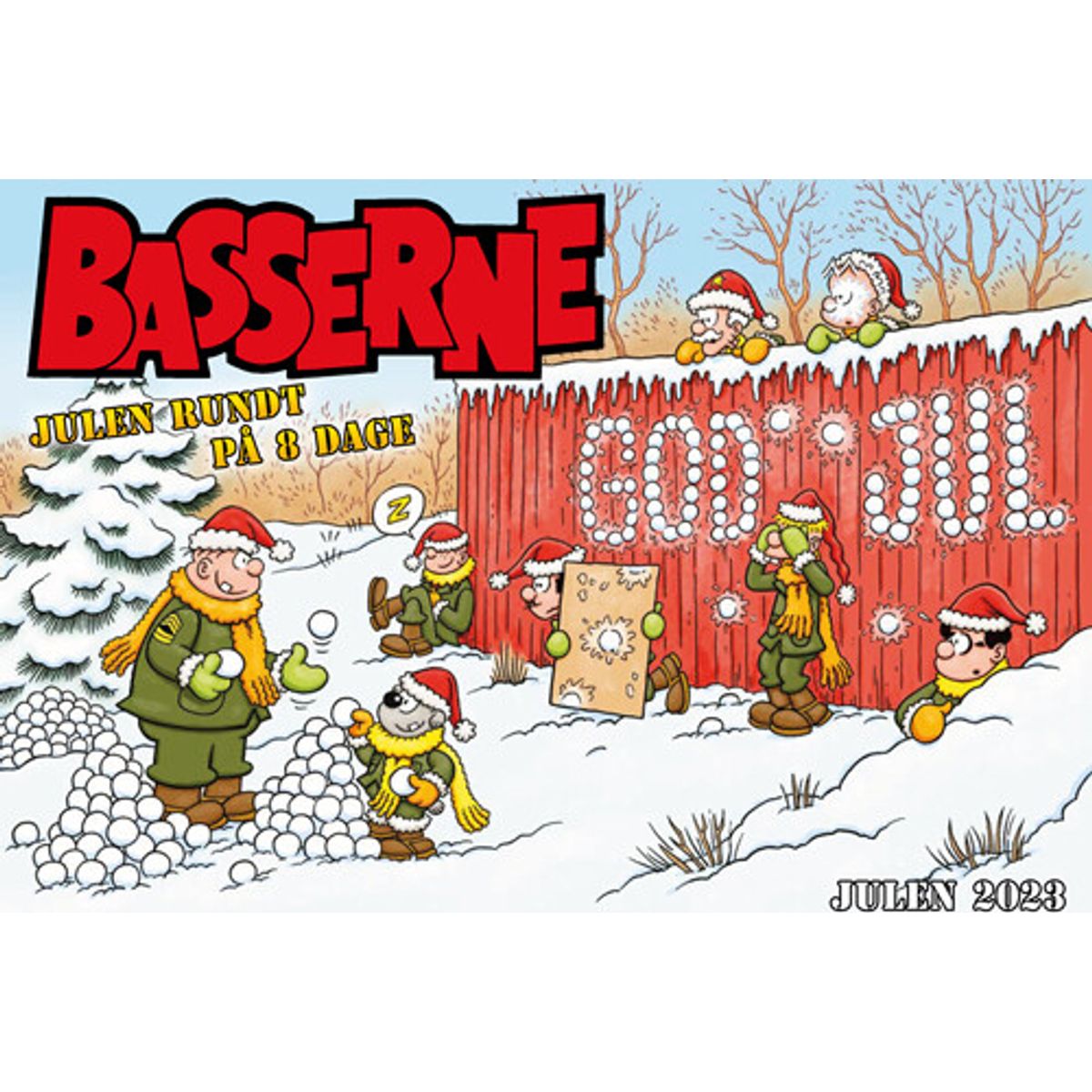 Basserne, Julehæfte 2023 - Story House Egmont - Tegneserie