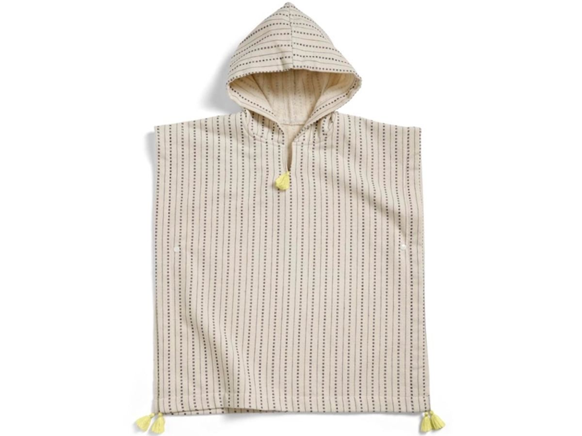 Bath Poncho, Pinstripe