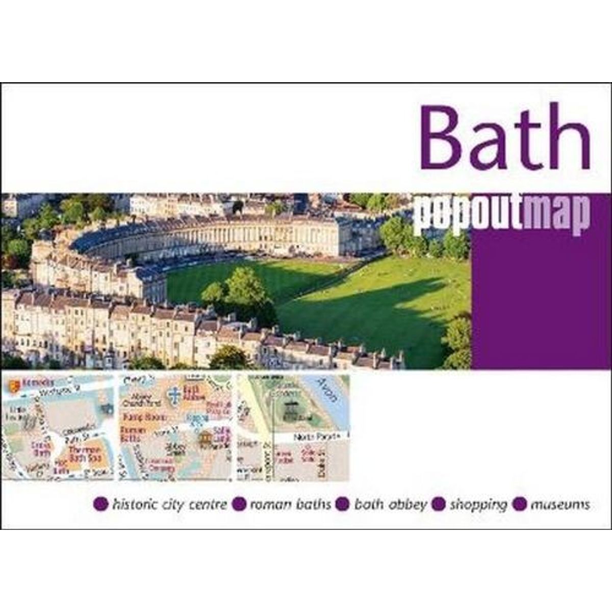 Bath Popout Maps - Popout Map - English Book