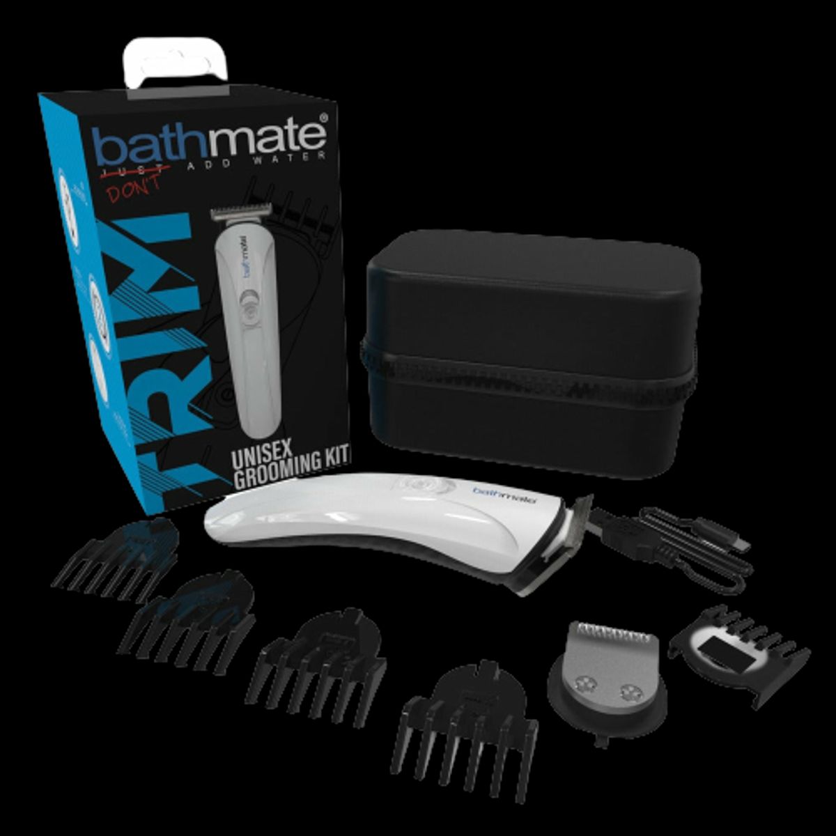 Bathmate Unisex Grooming Trim Kit - Hår og Krops Trimmer uden Ledning