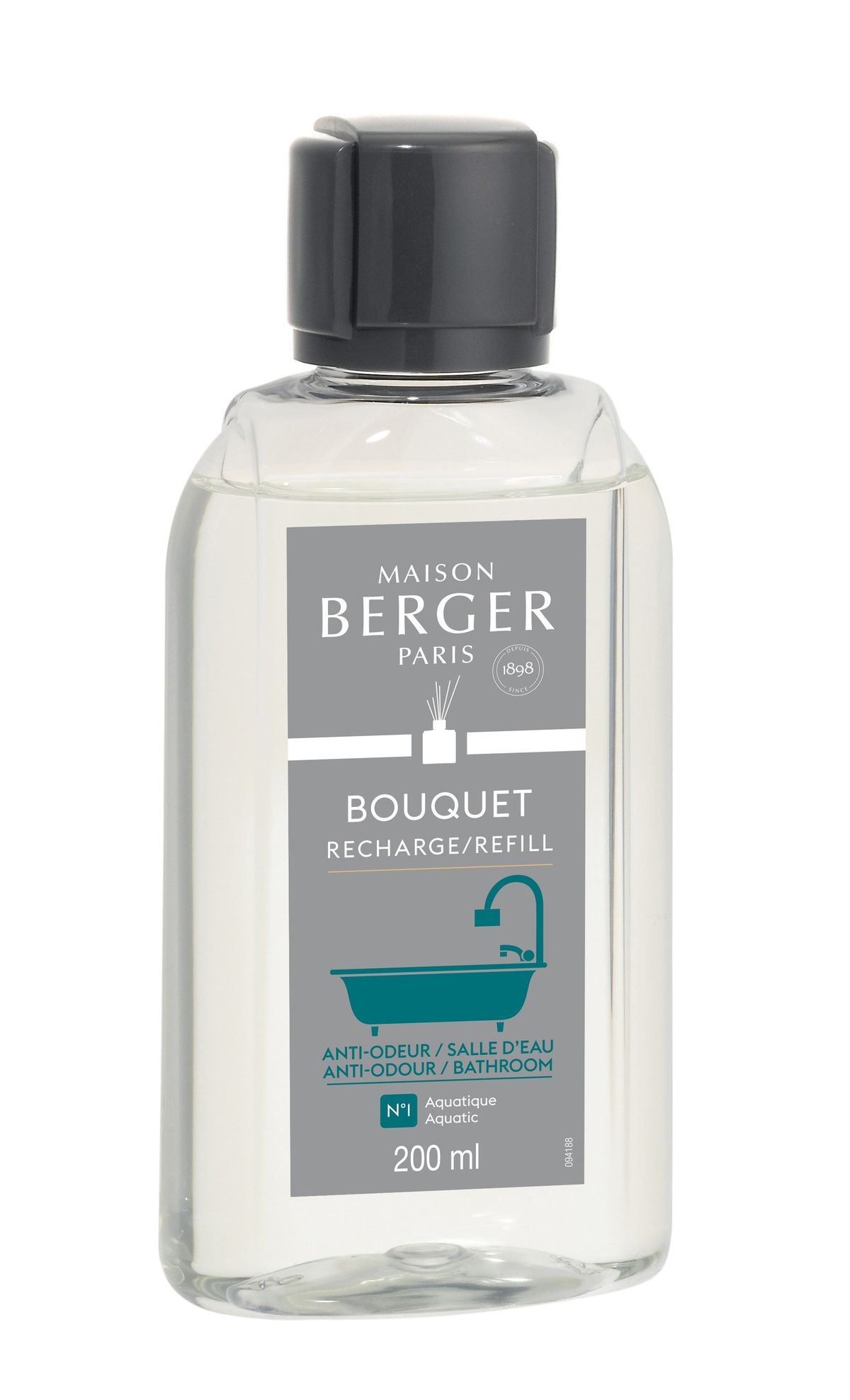 BATHROOM DUFTPINDE REFILL - ANTI-ODOUR - Scented bouquet refill / Duftpinde refill - Maison Berger Paris - StudioBuus