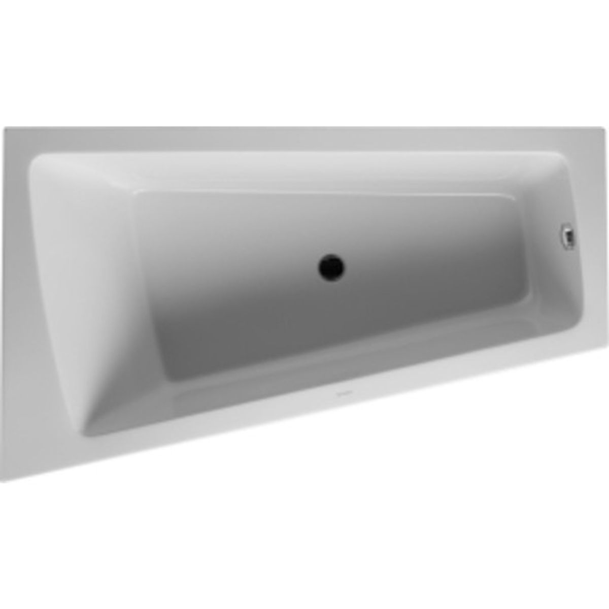 Bathtub Paiova 1700 x 1000 mm hvid corner left, with integrated